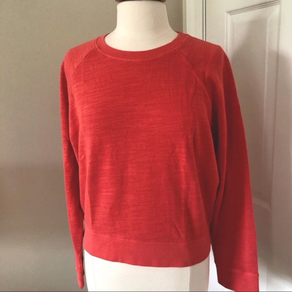 NWT J. Crew Vintage Fleece Crewneck